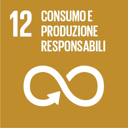 Badge obiettivo di sostenibilità - Consumo e produzione responsabili - Istituto Vigilanza
