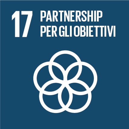 Badge obiettivo di sostenibilità - Partnership per gli obiettivi - Istituto Vigilanza