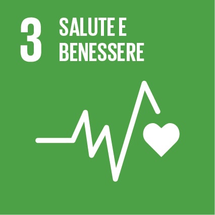 Badge obiettivo di sostenibilità - Salute e e benessere - Istituto Vigilanza